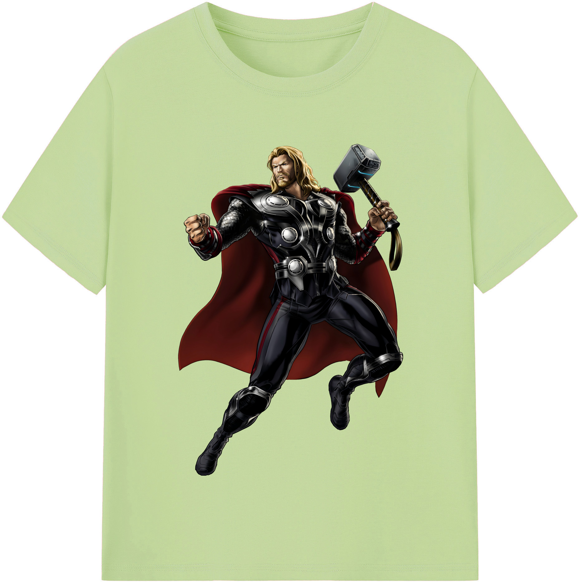（画像用） アベンジャーズ The Avengers 綿100％半袖Tシャツ（フロントプリント）